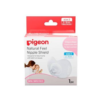 Pigeon Natural Feel Nipple Shield (Size 2) - Pack of 1