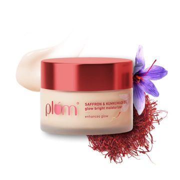 Plum Saffron & Kumkumadi Oil Glow Bright Moisturizer - 50 g