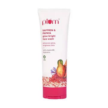 Saffron & Papaya Glow Bright Face Wash - 50 ml