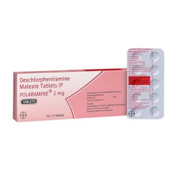 Polaramine 2 mg Tablet - Strip of 10