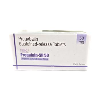 Pregalgin SR 50 Tablet - Strip of 10