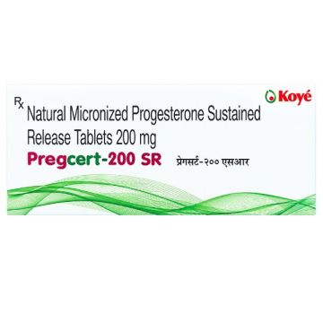 Pregcert 200 SR Tablet - Strip of 10