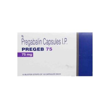  Pregeb 75 mg Capsule - Strip of 10
