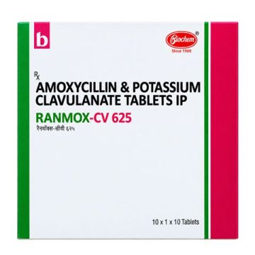 Ranmox CV 625 Tablet - Strip of 10