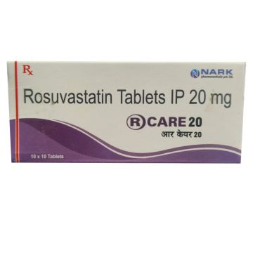 R Care 20 mg Tablet - Strip of 10