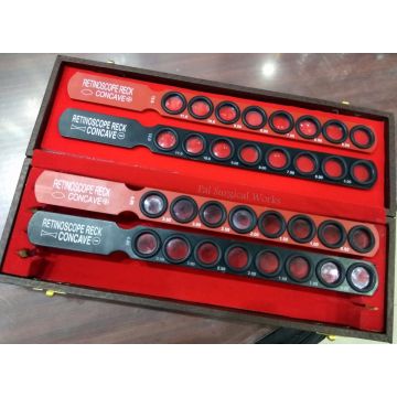 Retinoscopy Rack Lens Set