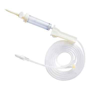 Romsons Infusion Set (Moulded Drip Chamber)-Box of 25
