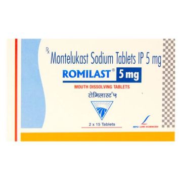 Romilast 5 mg Tablet - Strip of 15