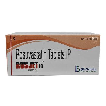 Rosjet 10 mg Tablet - Strip of 10