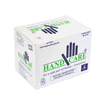 HandCare EVA (ST) Disposable Gloves - Box of 50 Pairs