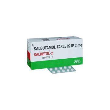 Salbetol 2 mg Tablet - Strip of 10