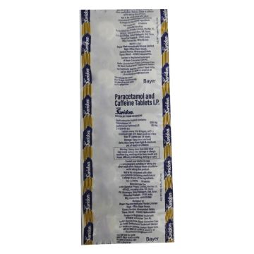 New Saridon Tablet - Strip of 10