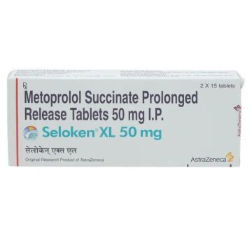 Seloken XL 50 mg Tablet - Strip of 15