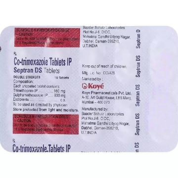 Septran DS Tablet- Strip of 10