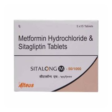 Sitalong M 50/1000 Tablet - Strip of 15