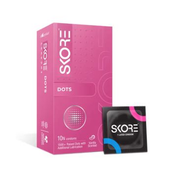 Skore Dots Condom – Pack of 10