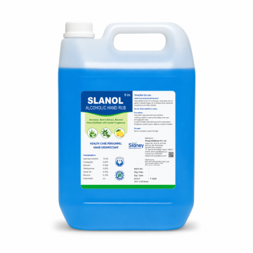 Slanol Alcohol-Based Hand Rub - 5 Liter