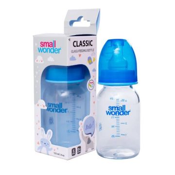 Small Wonder Glass Feeding Bottle - 125 ml