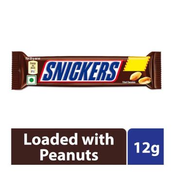 Snickers Chocolate Bar - 12 g