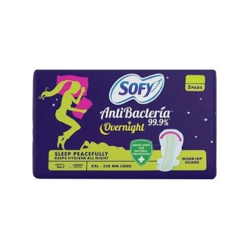 Sofy Bodyfit Overnight Pads (XXL) - Pack of 5