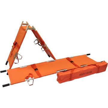 Desco (Stas 501) Folding Stretcher 2 Fold Aluminium