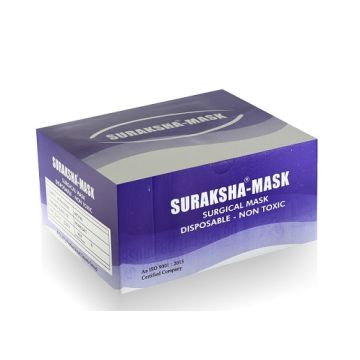 Suraksha 2ply Face Mask- Box of 2000