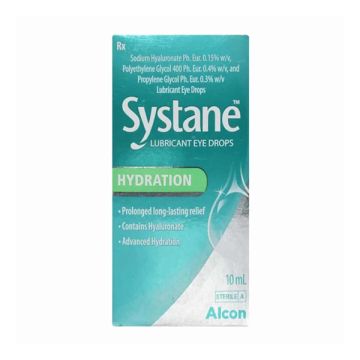 Systane Hydration Lubricant Eye Drops - 10 ml