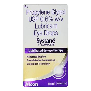 Systane Complete Lubricant Eye Drops - 10 ml