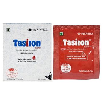 Tasiron Orange Sachet - 15 × 0.75 g