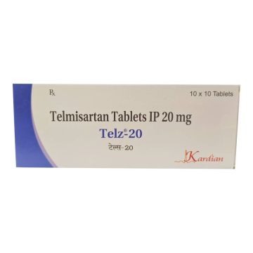 Telz 20 mg Tablet - Strip of 10