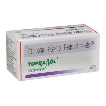 Toprazol 40mg Tablet - Strip of 10