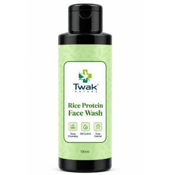 Twak Nature Rice Protein Face Wash - 100 ml