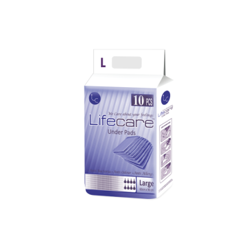 Lifecare UnderPads (60x90 cms) Large - 10's Pack