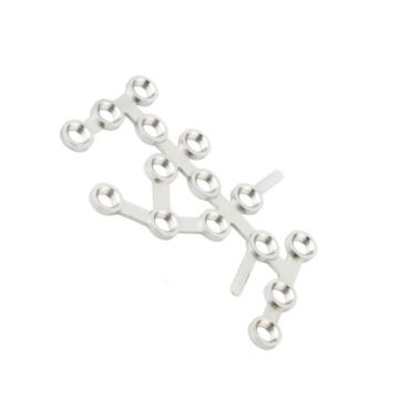 Biomed Stainless Steel Calcaneal Locking Plate 3.5mm - 1's Pack