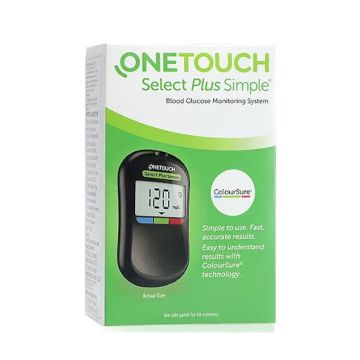OneTouch Select Plus Simple Glucometer