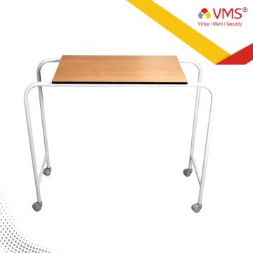 Over Bed Table With Plain Laminated Board Top (Fixed Height)