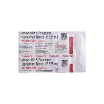 Verclav 625 mg Tablet - Strip of 10