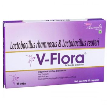 V Flora Probiotic Capsule - Strip of 10