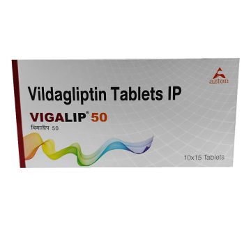 Vigalip 50 Tablet - Strip of 15