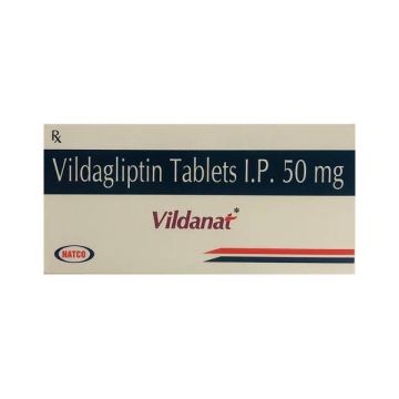 Vildanat 50 mg Tablet - Strip of 10
