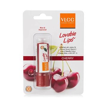 VLCC Lovable Lips Cherry Lip Balm – 4.5 g