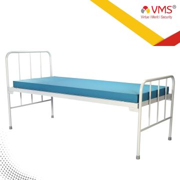 Plain Bed- With Un-equal Mild Steel Head & foot boards