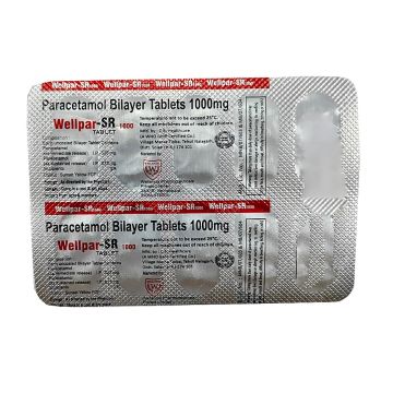 Wellpar SR 1000 mg Tablet - Strip of 10