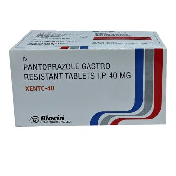 Xento 40 mg Tablet - Strip of 10