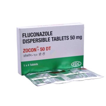 Zocon DT 50 mg Tablet - Strip of 4
