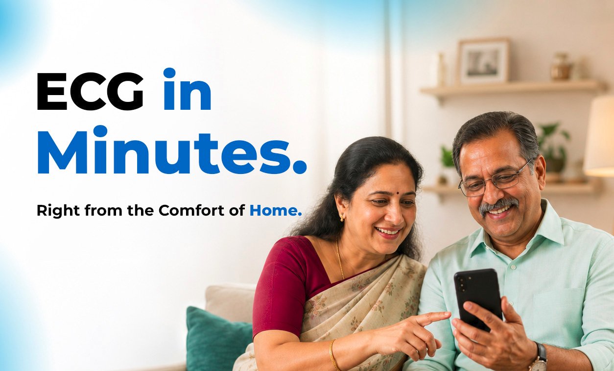 ECG in Minutes — Right from the Comfort of Home
