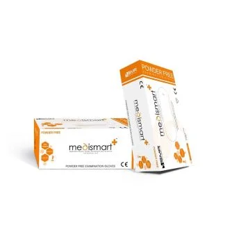 MEDISMART+ Powder Free Latex Examination Gloves (Polymer Coated)- 2000's Box
