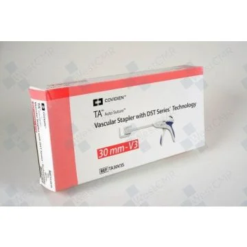 Covidien TA (TA30V3S) Auto Suture Vascular Stapler with DST Series Technology (30mm - 2.5mm) - Pack of 1