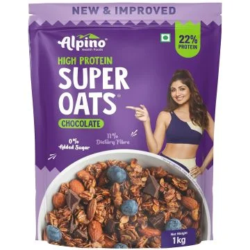 Alpino High Protein Super Oats (Chocolate) - 1 kg
