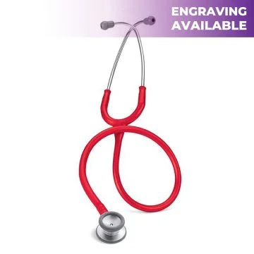 3M (2113R) Littmann Classic II Pediatric Stethoscope Red Tube